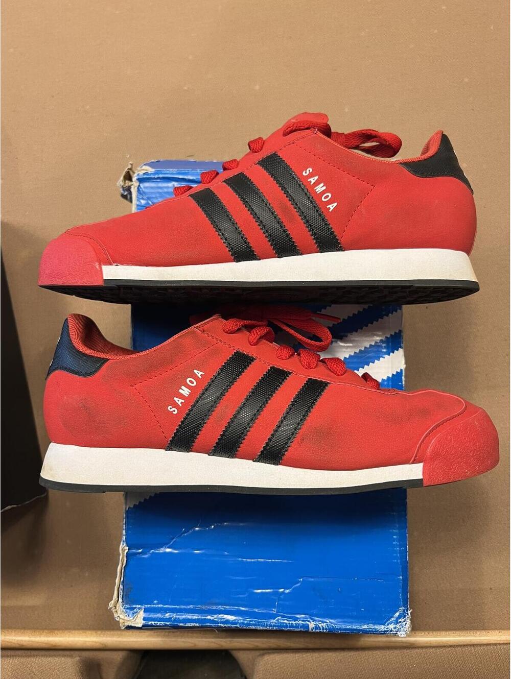 Adidas Samoa J Red